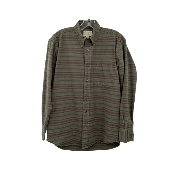Cabelas Other - Cabelas Shirt Mens S Reg Used Long Sleeve Button Down Striped
